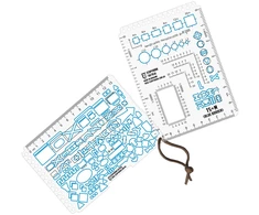 M Tac Taktinių liniuočių rinkinys Ecopybook Tactical TS+M A6