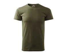 Marškinėliai ADLER Basic 129 military žalias