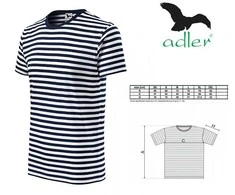 Marškinėliai jūreiviški Adler Sailor Navy Mėlyna