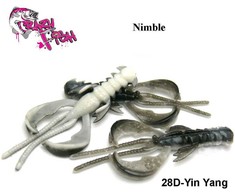Masalas Crazy Fish Nimble 1.6"(4cm) Yin Yang