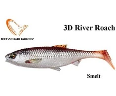 Masalas Savage Gear 3D River Roach Smelt 3 vnt 12 cm 17 g