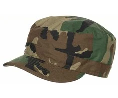 Max Fuchs JAV BDU lauko uniformos kepurė woodland camo 10213T