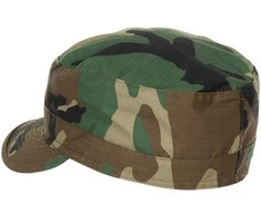 Max Fuchs JAV BDU lauko uniformos kepurė woodland camo 10213T
