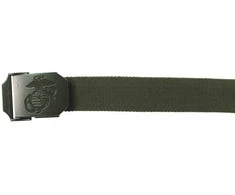 Max Fuchs JAV kariuomenės (USMC) diržas - žalias (22505B)