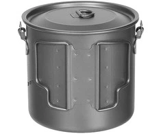 Max Fuchs Kelioninis puodas MFH Fox Outdoor Titanium 1,1 l