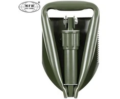 Max Fuchs Mini sulankstomas kastuvas, 3 dalių, OD žalias 27034
