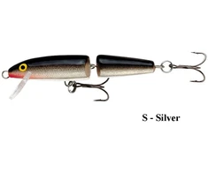 Vobleris Rapala Jointed Floating J07S Sidabrinis 7,0 cm, 4 g