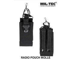 Mil-tec Krepšelis racijai MOLLE juodas