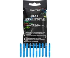 Mil-tec Lightstick Mini 4 cm Mėlyna 10 vnt