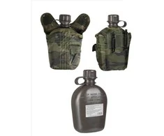 Mil-Tec Plastikinė gertuvė su dėklu 1L