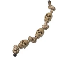 Mil-tec Skull fiksatoriai 10 vnt. Coyote