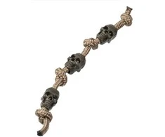 Mil-tec Skull fiksatoriai 10 vnt. Olive