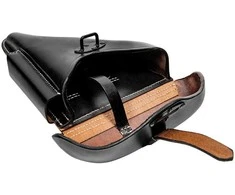 Mil-Tec Walther P38 Kietos odos juodas dėklas (REPRO)