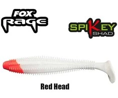Minkštas masalas Fox Rage SPIKEY SHAD Raudona Head