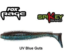 Minkštas masalas Fox Rage SPIKEY SHAD UV Mėlyna Guts