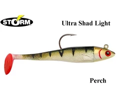 Minkštas masalas Storm Ultra Shad Light 12 cm 18 g Perch