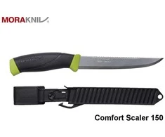 Morakniv Fishing Comfort Scaler peilis 150 Juodas/Lime