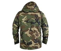 Neperšlampama striukė Mil-tec Wet Weather Gen.II Woodland