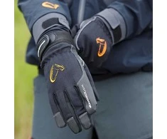 Neperšlampamos pirštines Savage Gear All Weather Glove Juodas