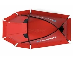 Palapinė HUSKY Flame 2 (Extreme) raudona