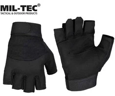 Pirštinės Mil-tec Army Fingerless juodos