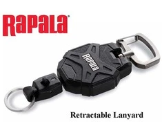 Rapala Retractable lanjardas juodas RCDRL5BK