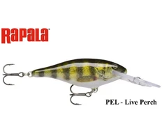 Rapala vobleris Shad Rap PEL - Live Perch
