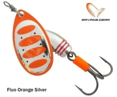 Savage gear sukriukė Rotex Fluo Oranžinis Sidabrinis