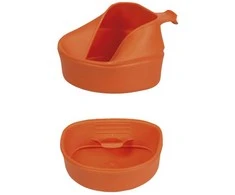 Švediškas sulankstomas puodukas WILDO Fold-a-cup 200ml Oranžinis