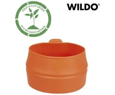 Švediškas sulankstomas puodukas WILDO Fold-a-cup 200ml Oranžinis