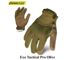 Taktinės Pirštinės Ironclad Exo Tactical Pro žalia