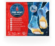 THE HEAT Vienkartinis kojų šildytuvas 8h
