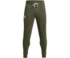 Under Armour Rival Terry Jogger kelnės - šviesiai žalios spalvos