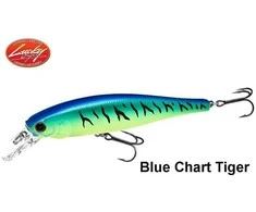 Vobleris Lucky Craft Pointer SP Suspending Jerkbait Mėlyna Chart Tiger