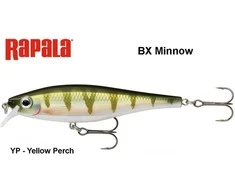 Vobleris Rapala BX Minnow BXM Geltona Perch