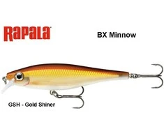 Vobleris Rapala BX Minnow BXM Gold Shiner