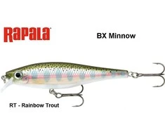Vobleris Rapala BX Minnow BXM Rainbow Trout