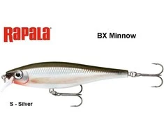Vobleris Rapala BX Minnow BXM Sidabrinis