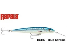 Vobleris Rapala Countdown Magnum CDMAG BSRD Mėlyna Sardine