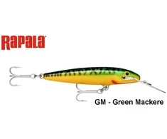 Vobleris Rapala Countdown Magnum CDMAG GM Žalias Mackere