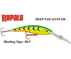 Vobleris Rapala Deep Tail Dancer BLT Bleeding Tiger