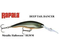 Vobleris Rapala Deep Tail Dancer HLWM Metallic Halloween