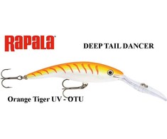 Vobleris Rapala Deep Tail Dancer OTU Oranžinis Tiger UV