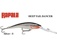 Vobleris Rapala Deep Tail Dancer Sidabrinis