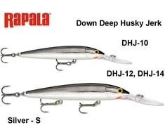 Vobleris Rapala Down Deep Husky Jerk Sidabrinis S