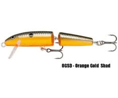 Vobleris Rapala Jointed Floating J09OGSD Oranžinis Gold Shad 9,0 cm, 7 g
