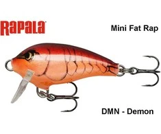 Vobleris Rapala Mini Fat Rap MFR03DMN Demon