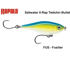Vobleris Rapala Saltwater X-Rap Twitcnin Mullet SXRTM08FUS Fusilier