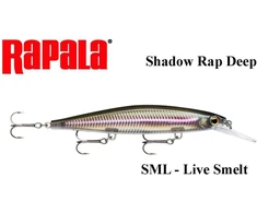 Vobleris Rapala Shadow Rap Deep 11 cm 13 g SML - Live Smelt