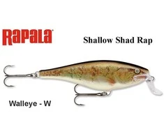 Vobleris Rapala Shallow Shad Rap Walley